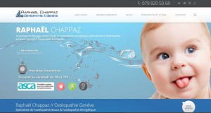 creation site web banque osteopathie geneve