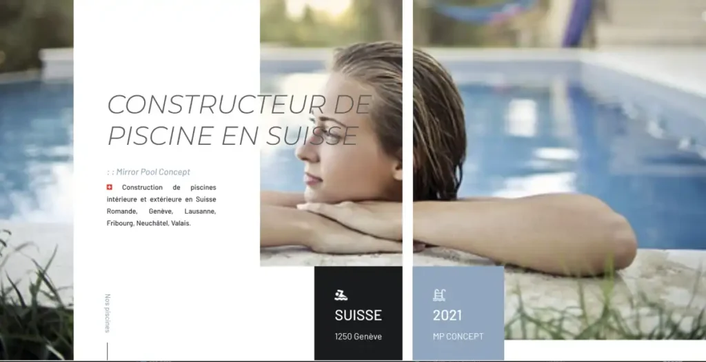 constructeur piscine suisse