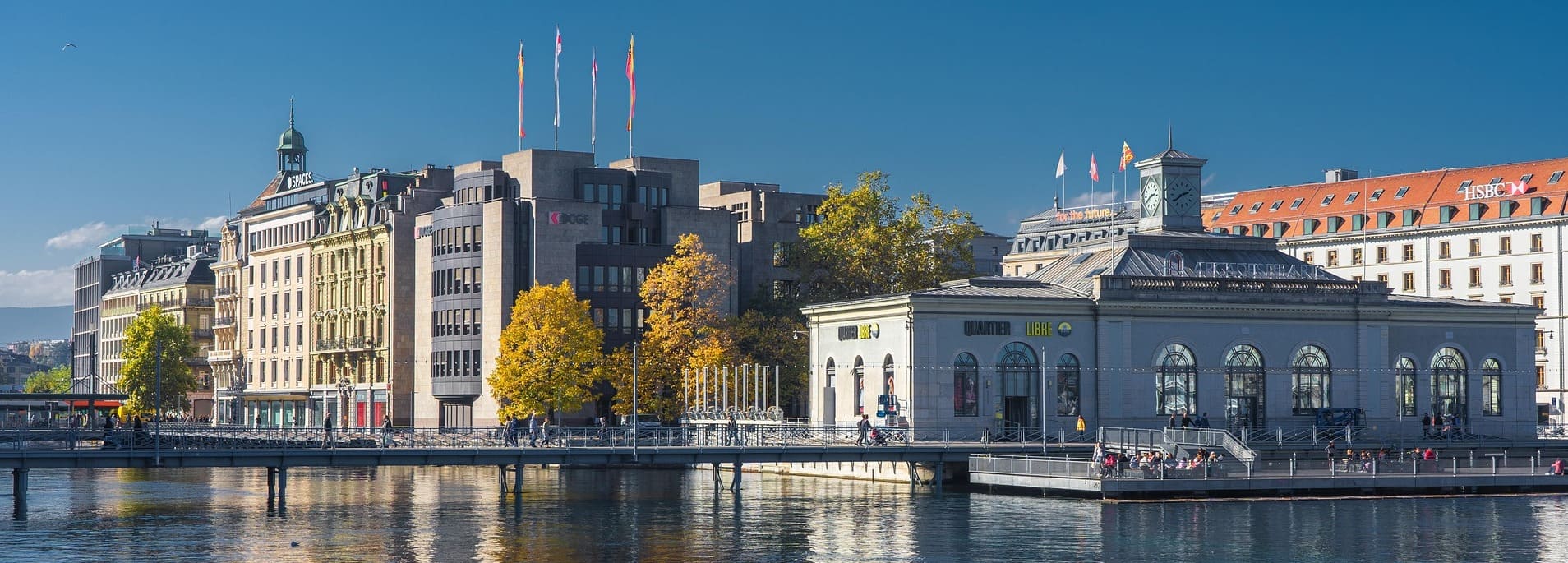 Réseautage professionnel à Genève : entrepreneurs et cadres internationaux lors d'un événement d'affaires