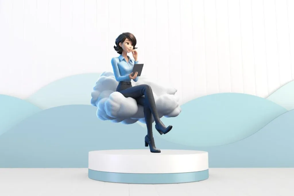 Cyan Pedestal Design Product Show 1